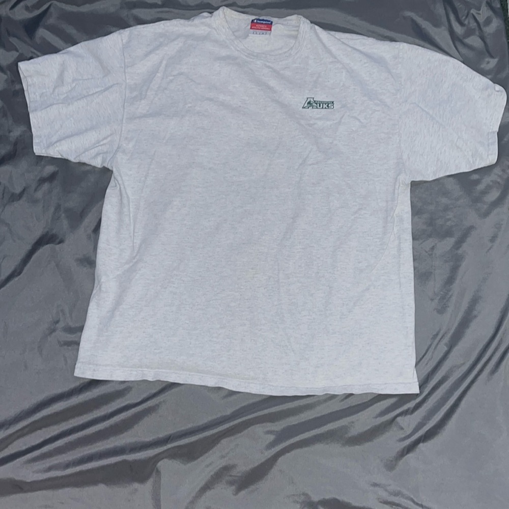 gray champion t-shirt